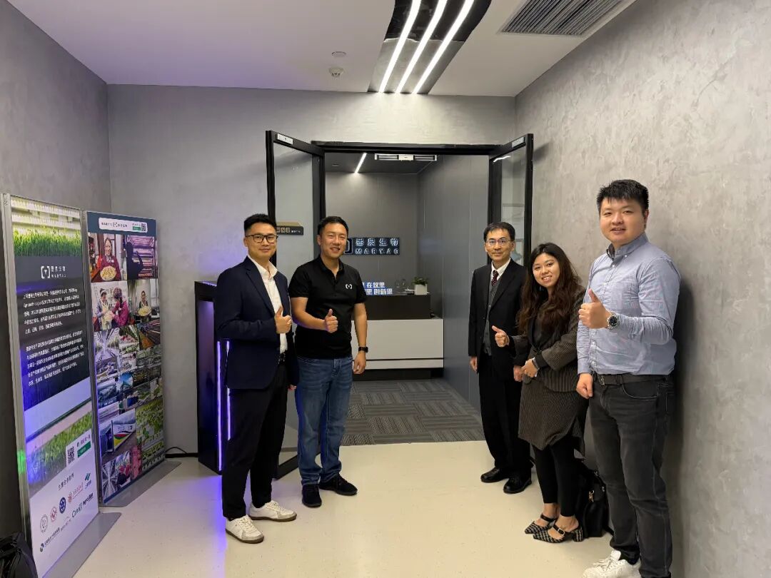 日本农林水产省官员访问墨泉生物